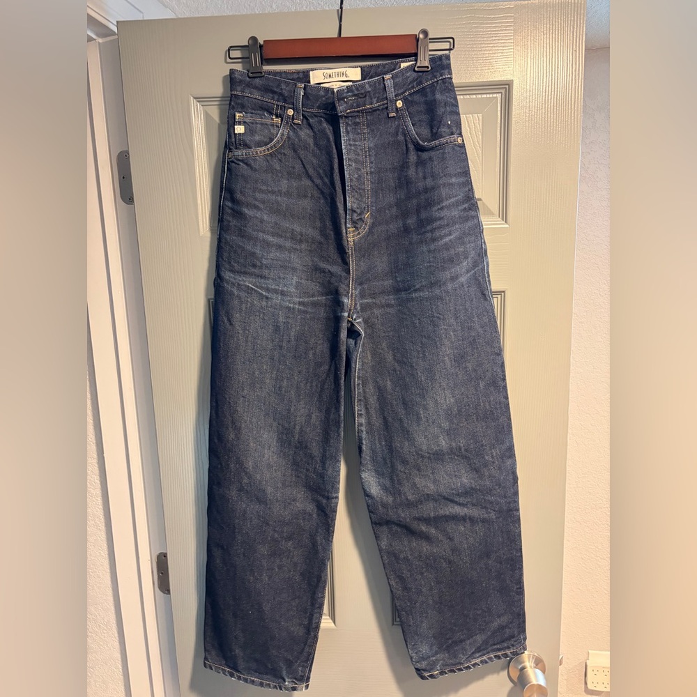 Something Denim Dark Wash Balloon Jeans from Japan Size 25